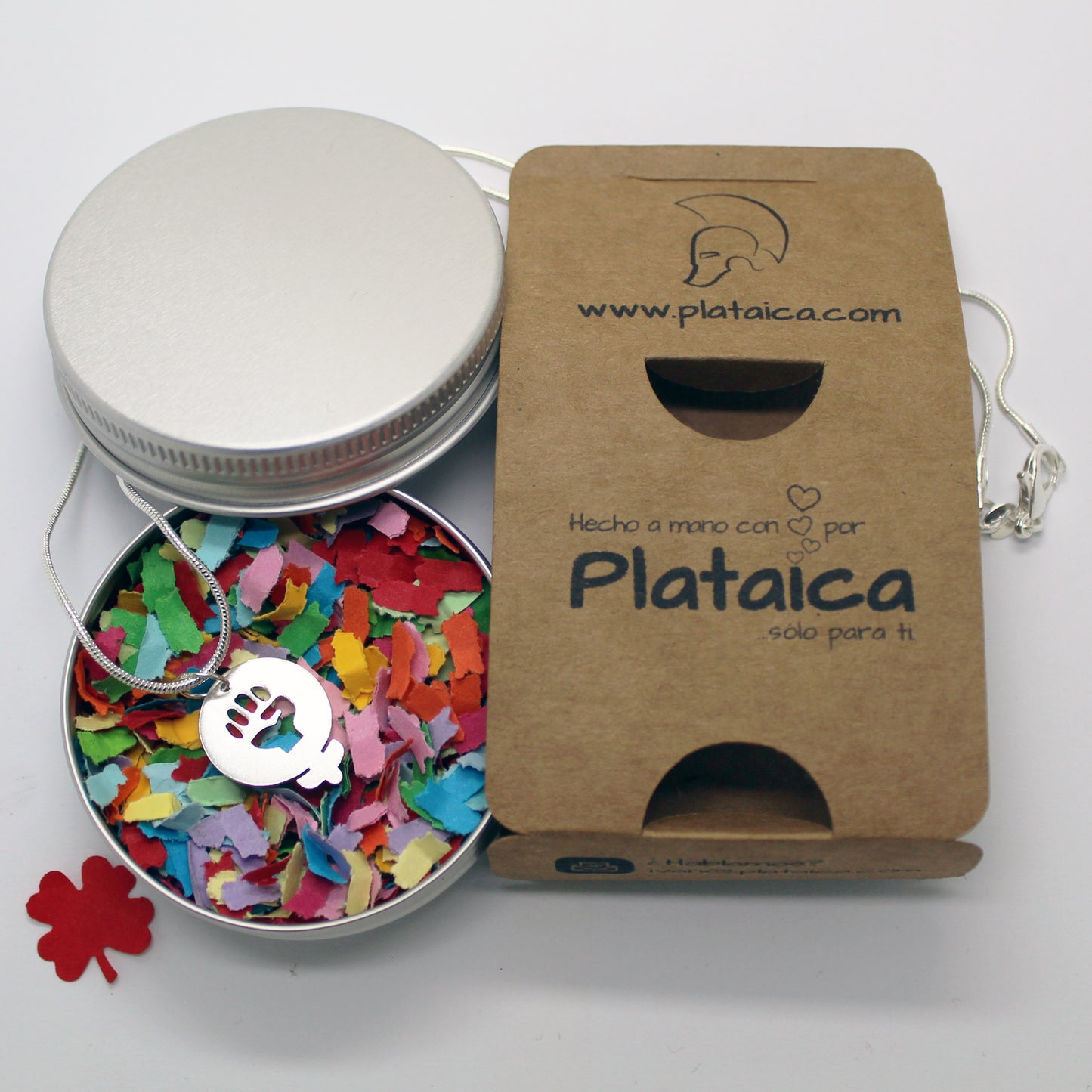 Colgante Women Power 03 en plata 925