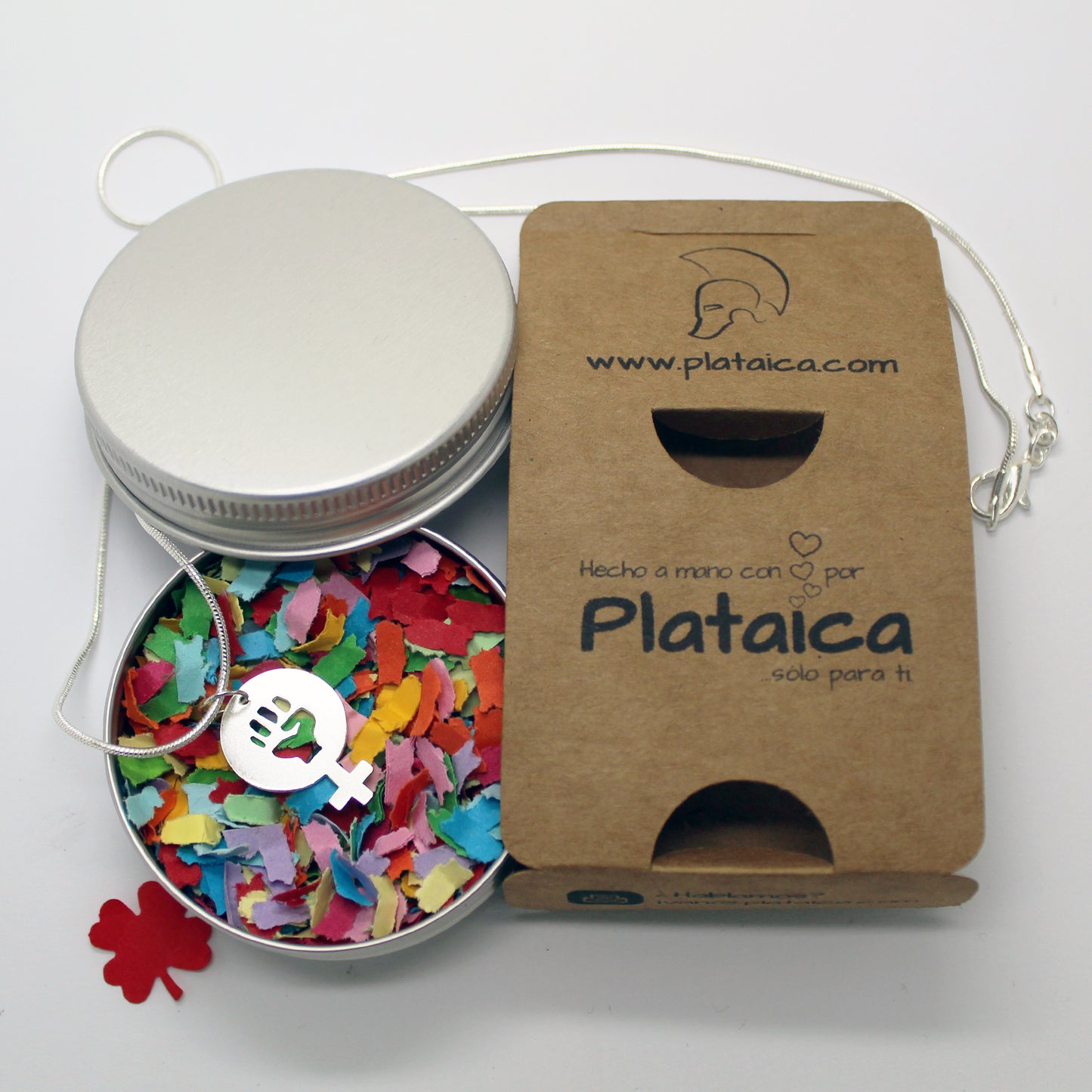 Colgante Women Power 02 en plata 925