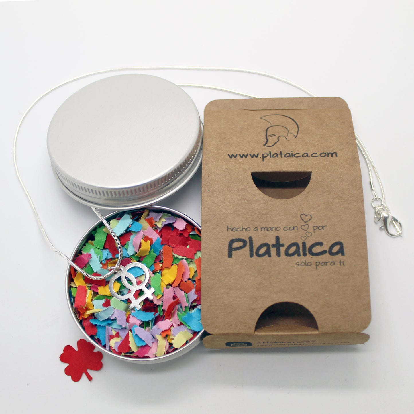 Colgante Símbolos Femeninos de plata 925