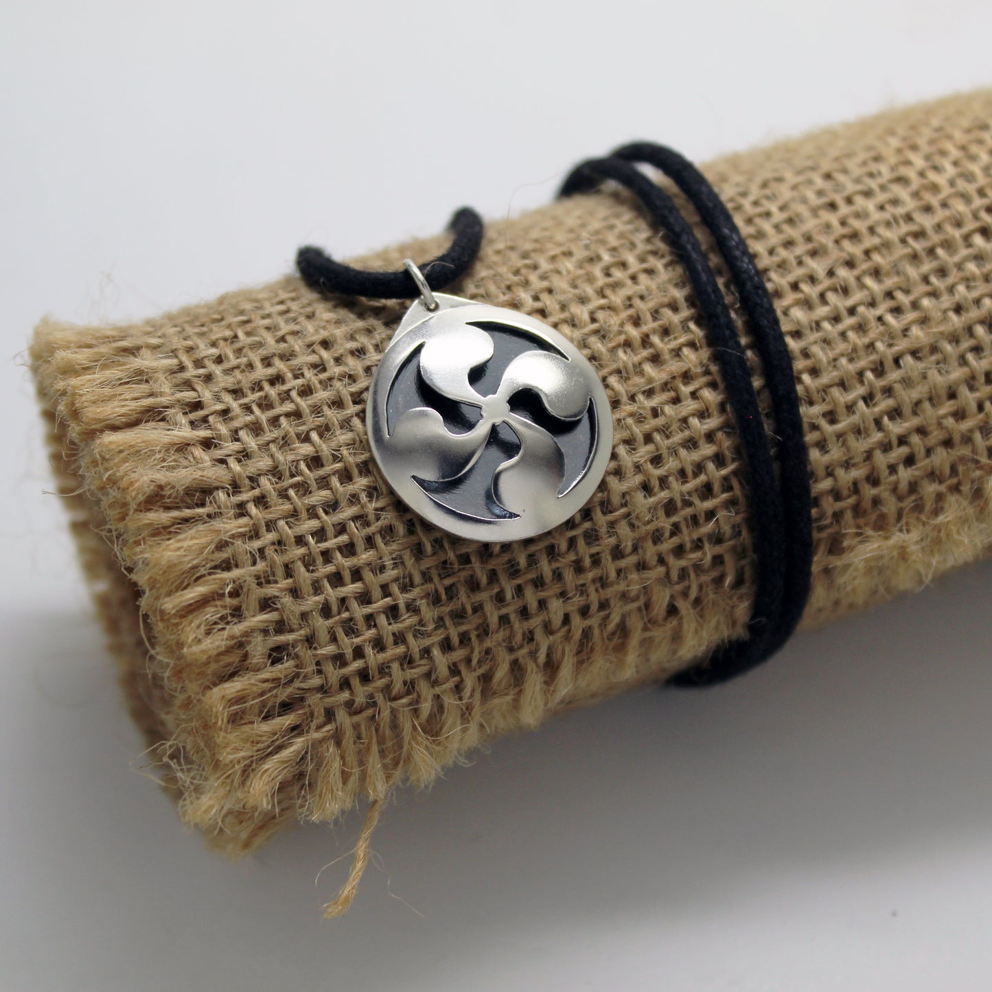 925 silver Lauburu pendant