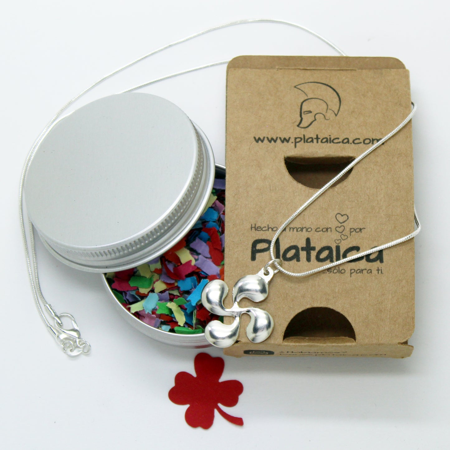 Colgante Lauburu de plata 925