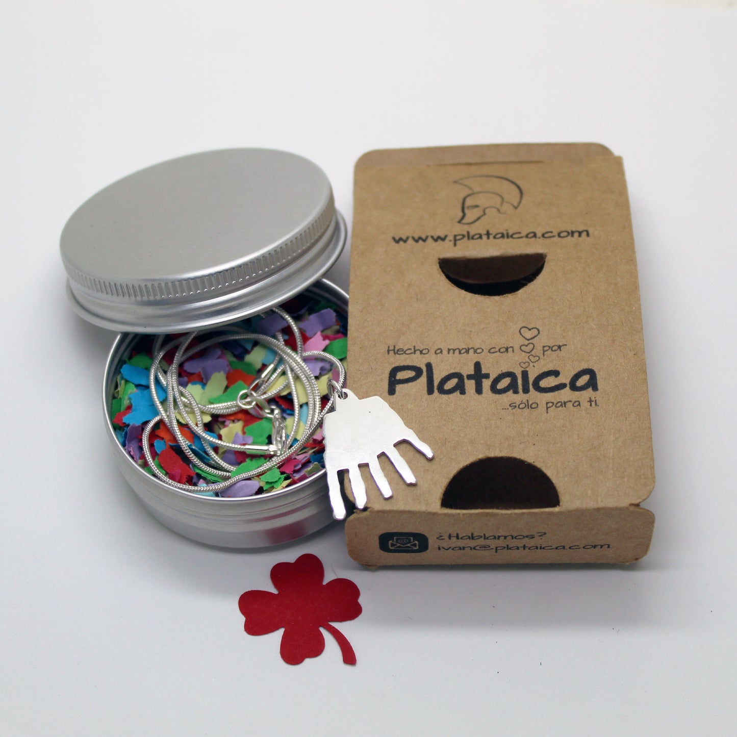 Colgante Mano de Irulegi de plata 925