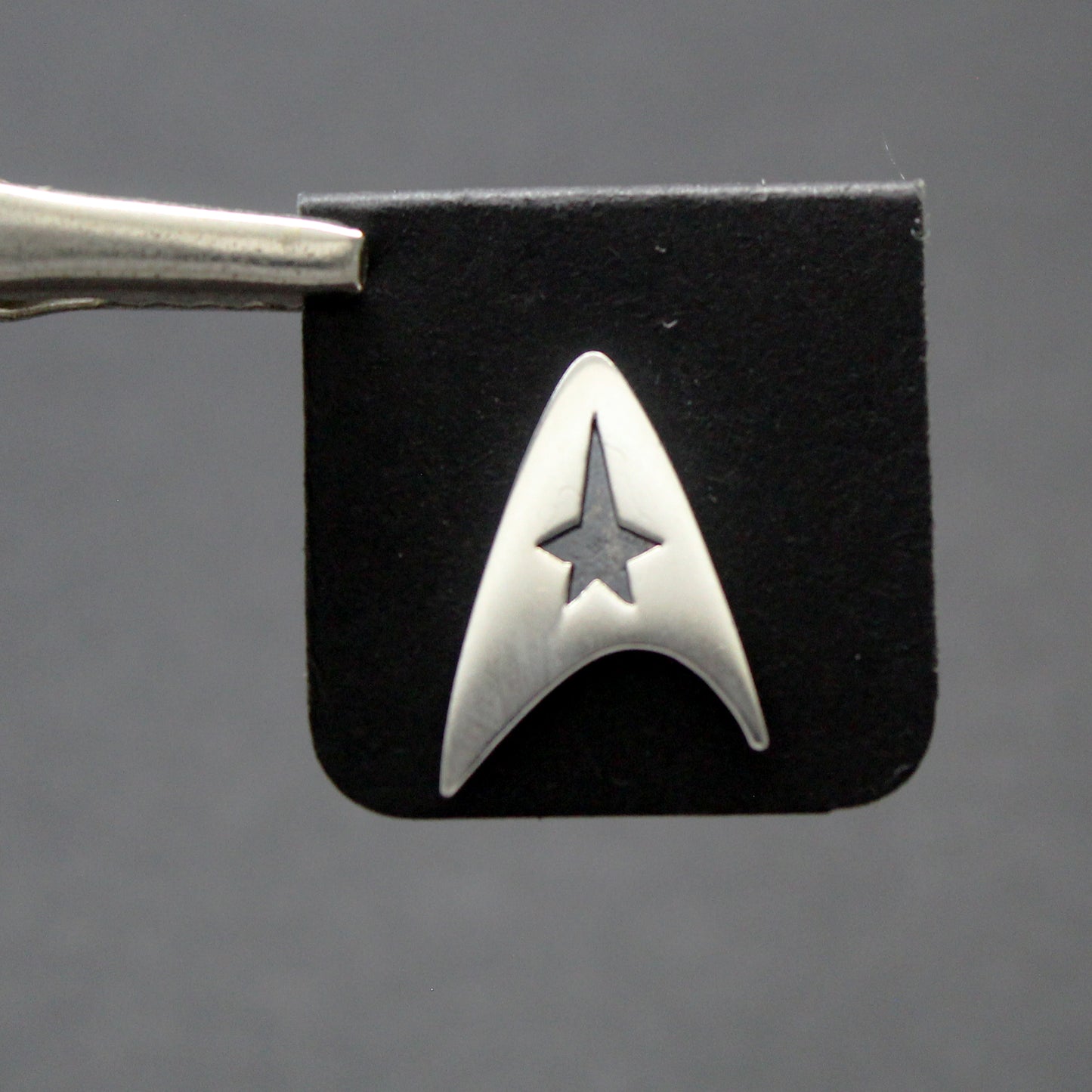 Star Trek Insignia Delta de la Flota Estelar pin en plata 925