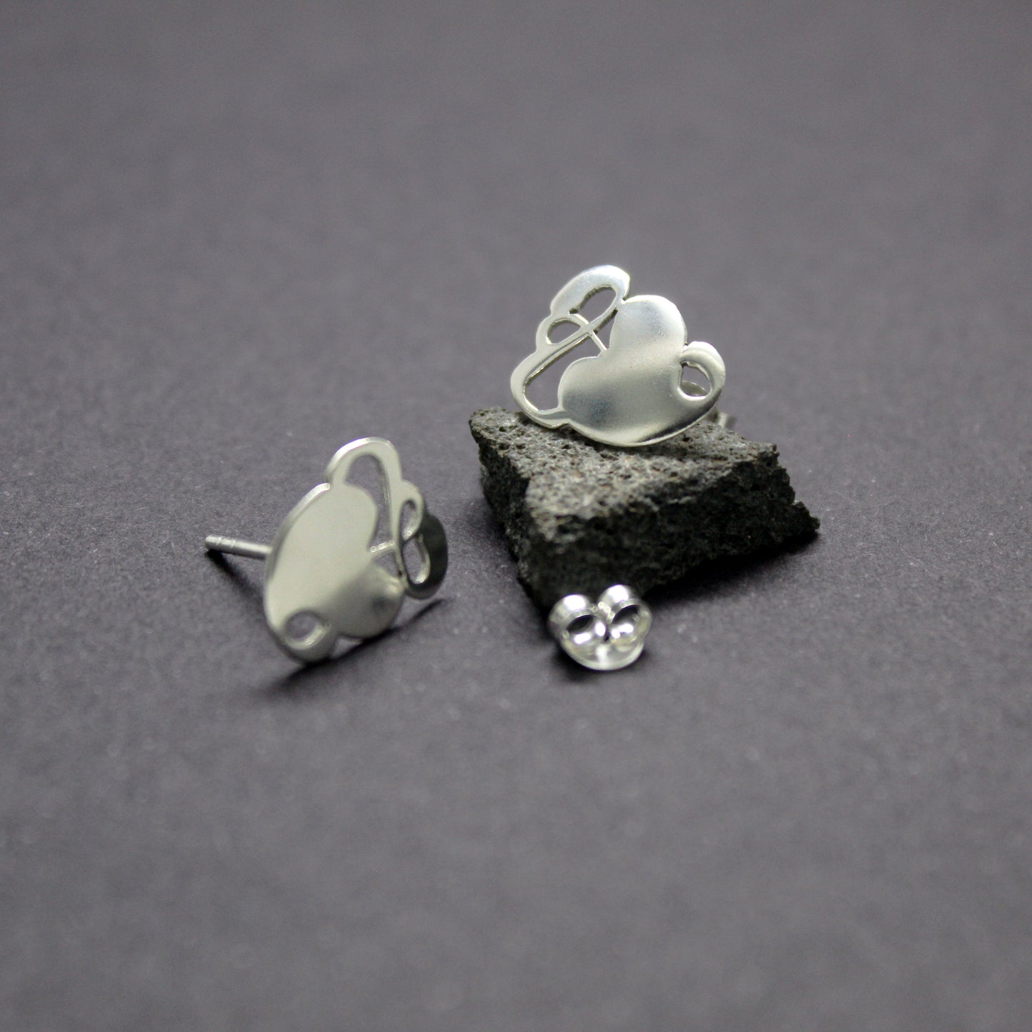 Hedera distinguishes earrings in 925 silver