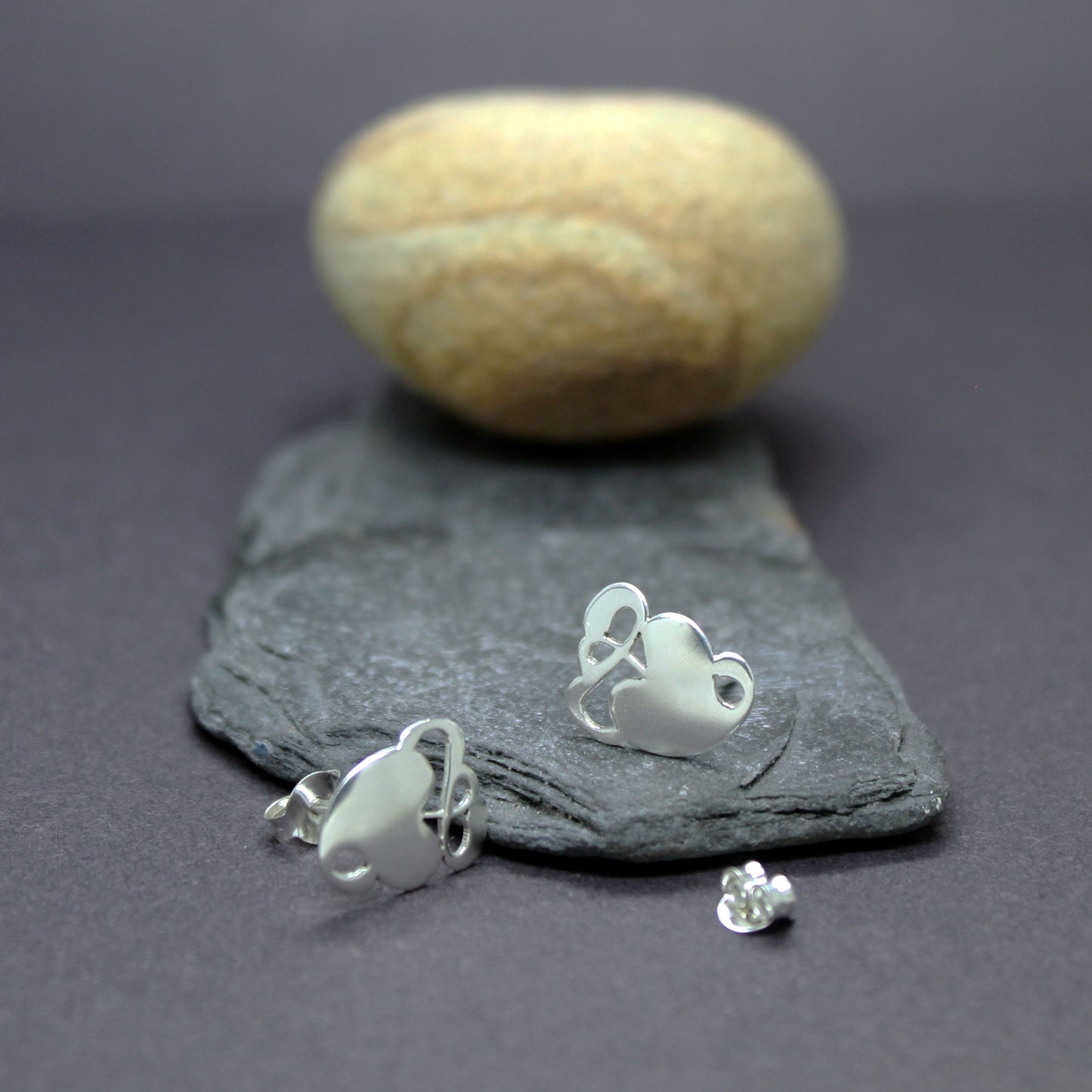 Hedera distinguishes earrings in 925 silver