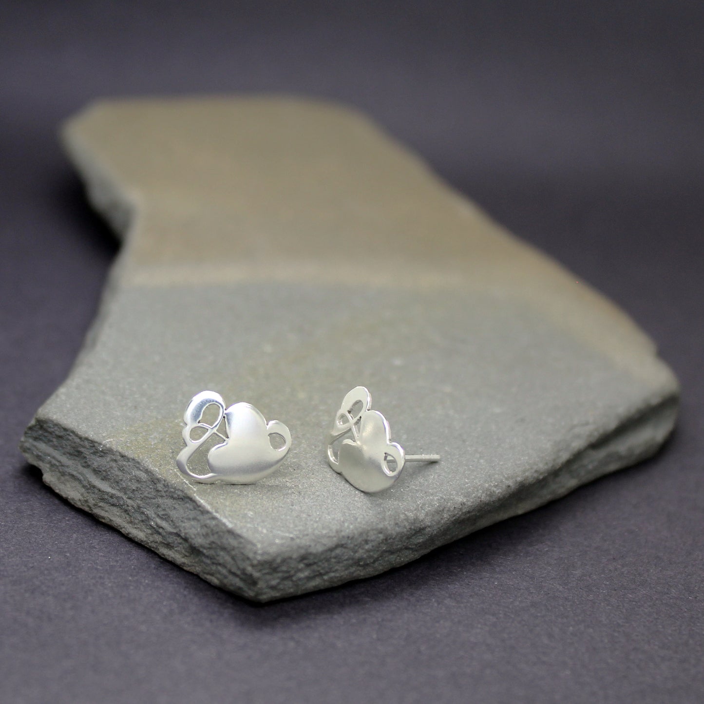 Hedera distinguishes earrings in 925 silver