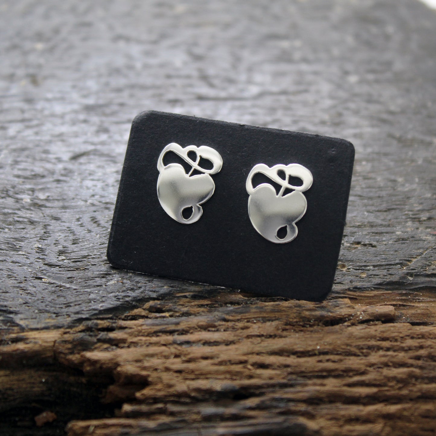 Hedera distinguishes earrings in 925 silver