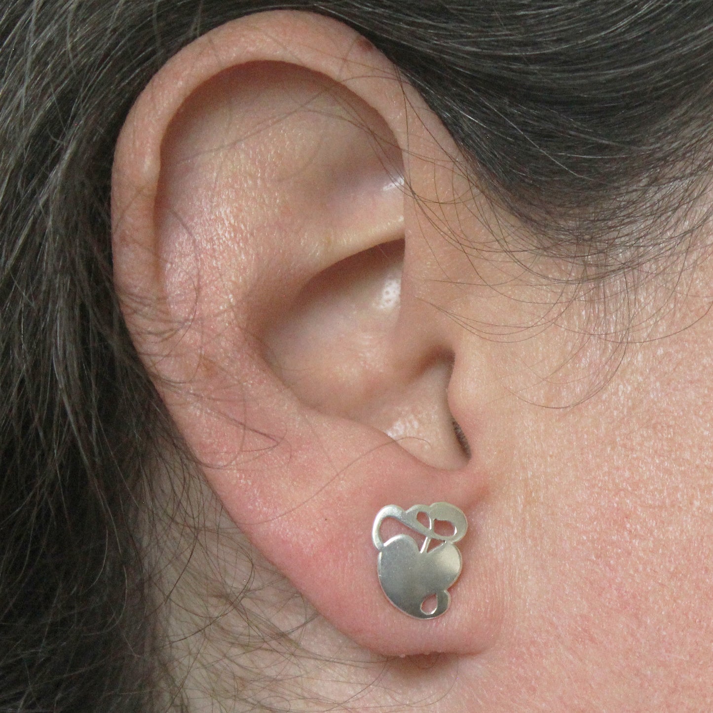 Hedera distinguishes earrings in 925 silver