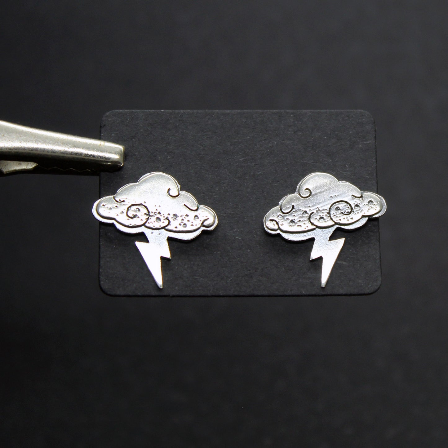 925 Silver Storm Earrings