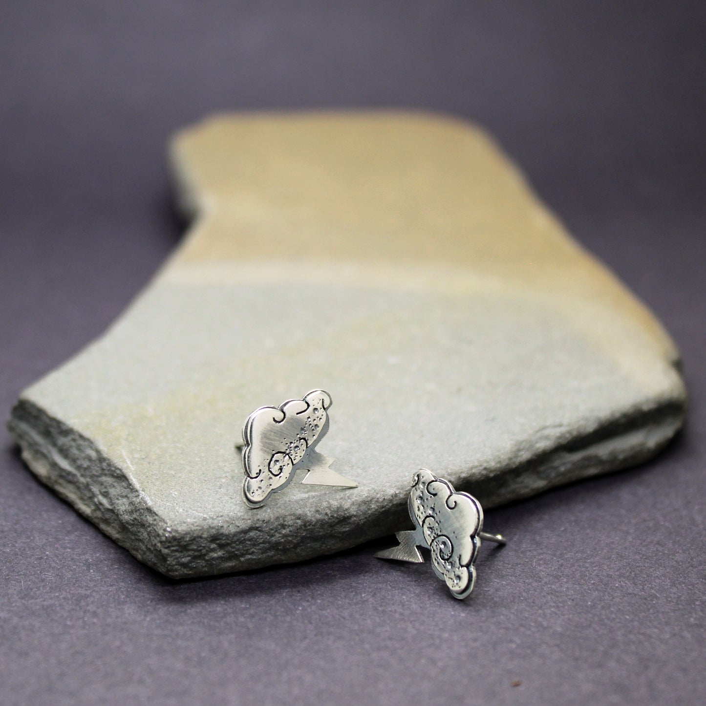 925 Silver Storm Earrings