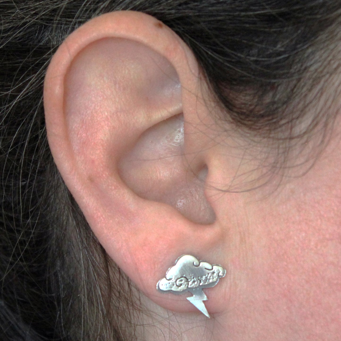 925 Silver Storm Earrings