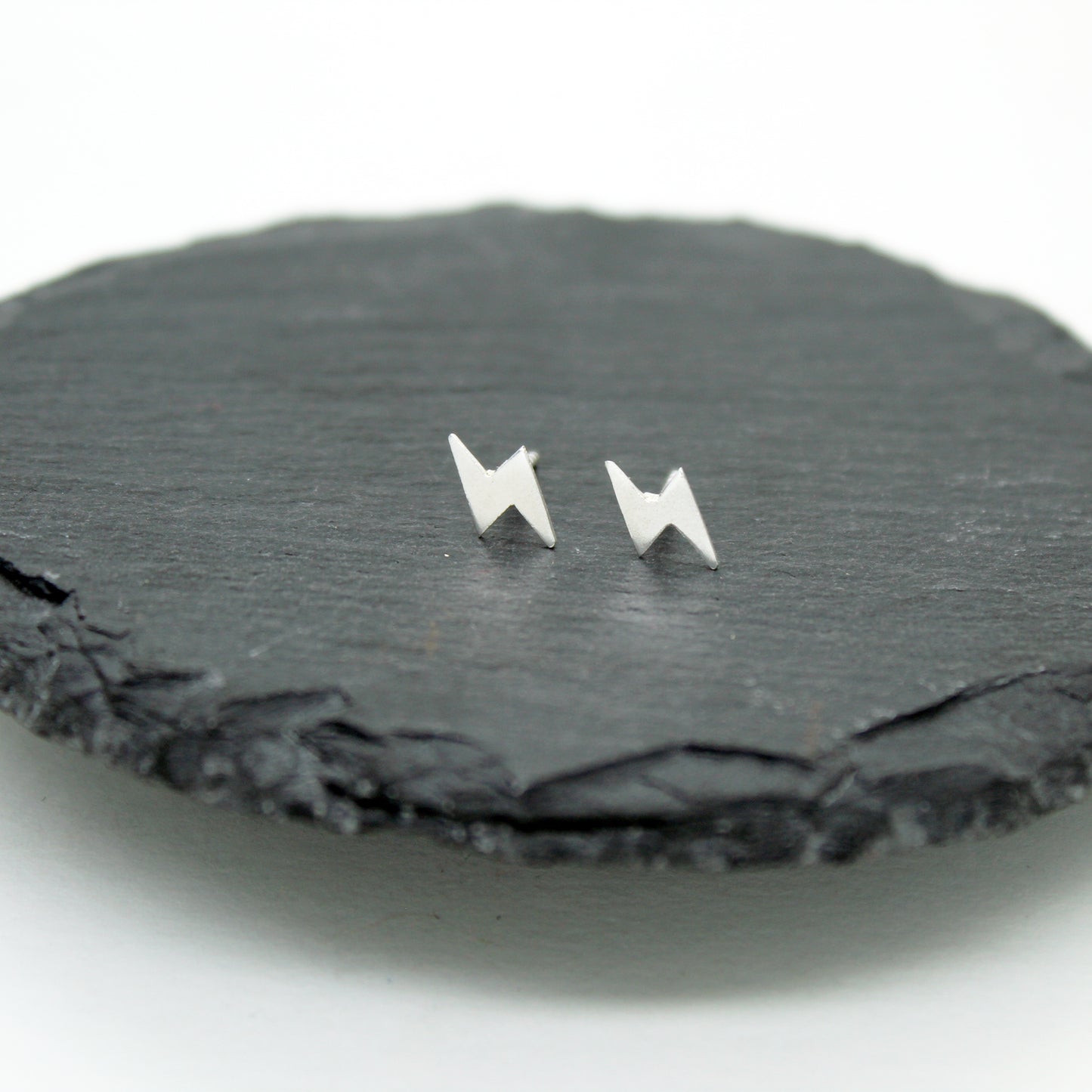 Lightning mini earrings in 925 silver