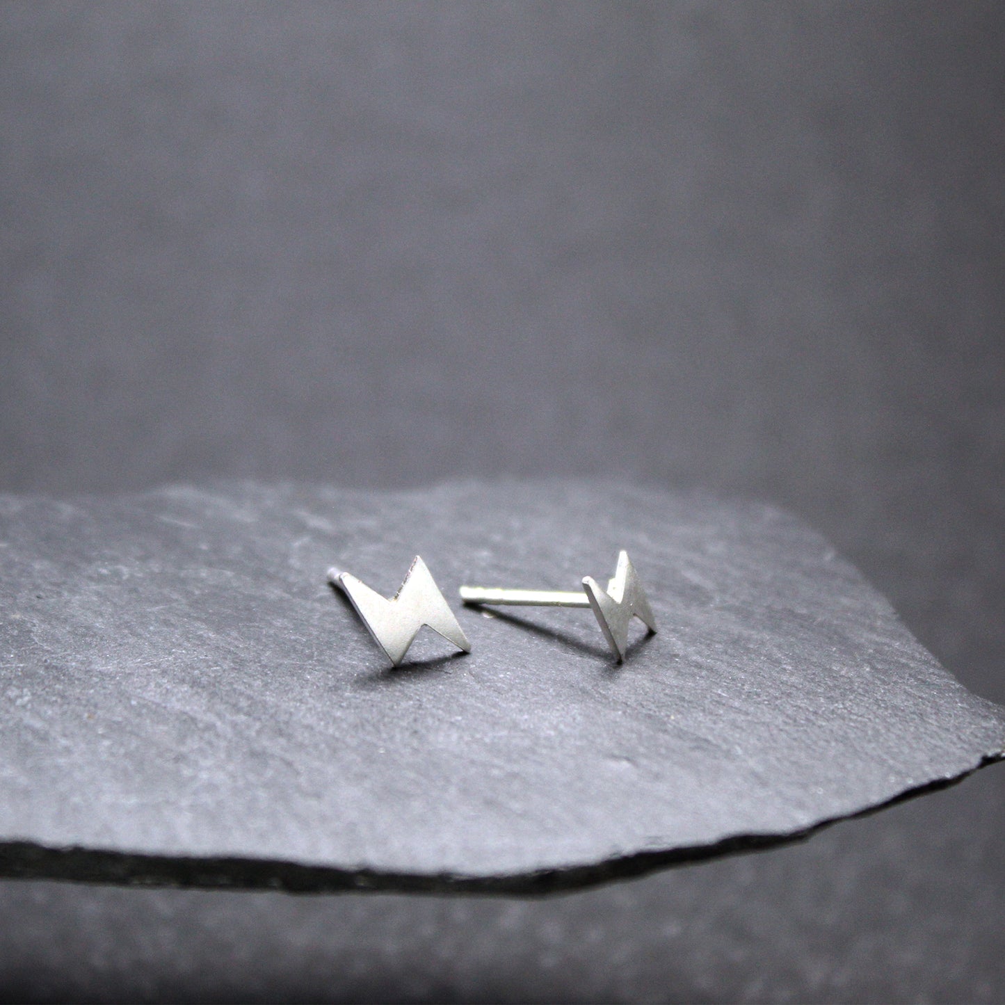 Lightning mini earrings in 925 silver