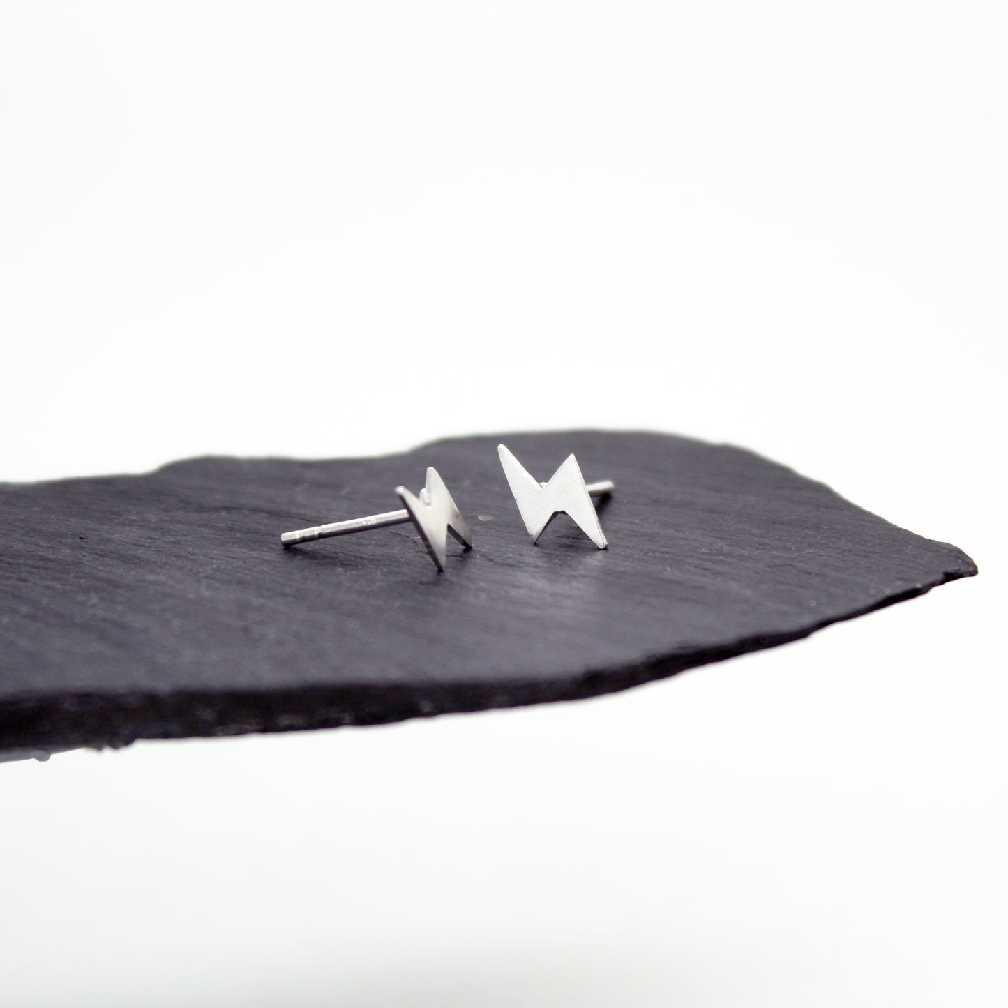 Lightning mini earrings in 925 silver