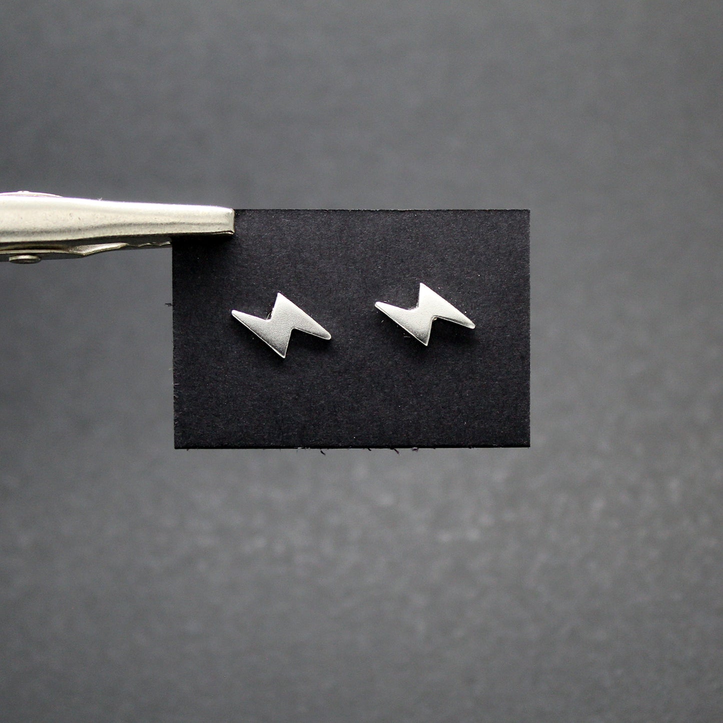 Lightning mini earrings in 925 silver