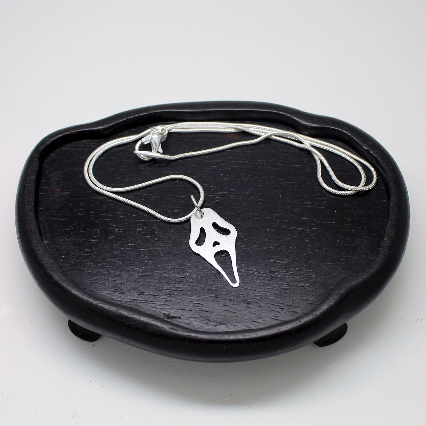 Ghostface Scream mask pendant in 925 silver