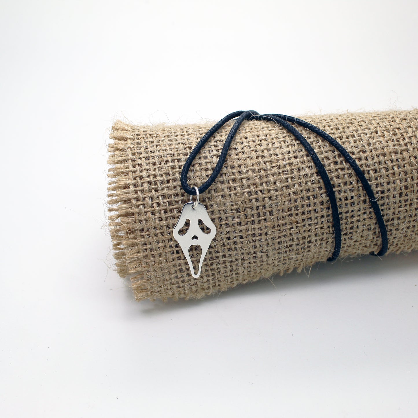 Ghostface Scream mask pendant in 925 silver