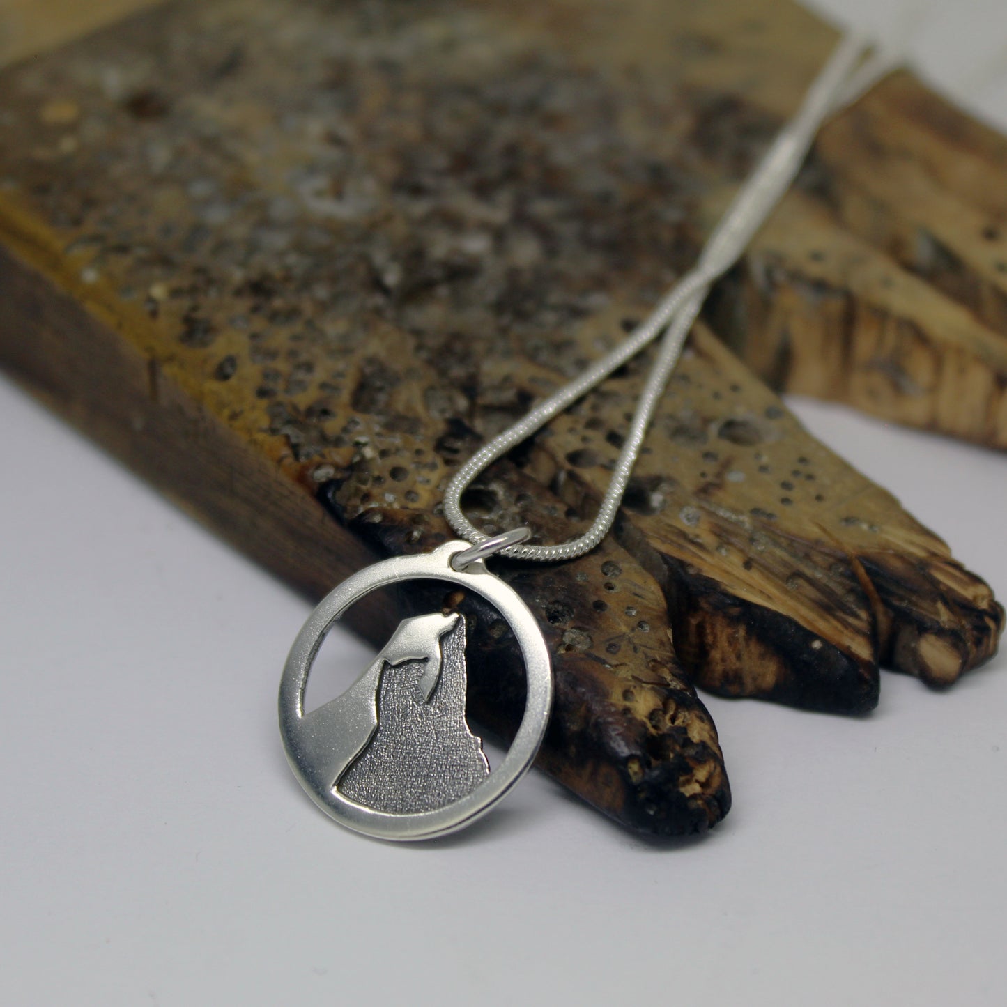 Colgante Naranjo de Bulnes, Picu Urriellu en plata 925