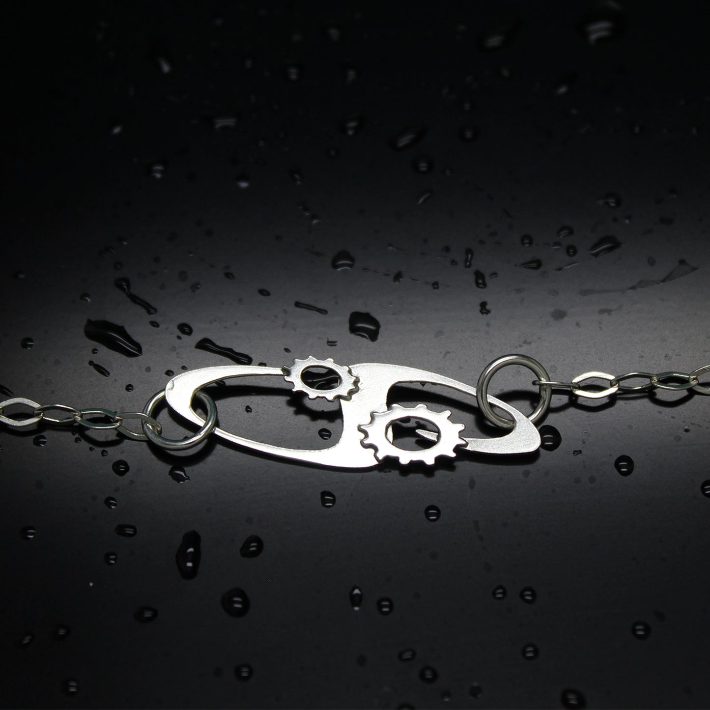 Collar N Mundos en plata 925