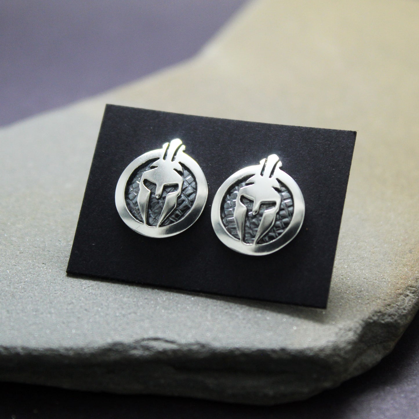 Assassin's Creed Odyssey inspiration earrings in 925 silver