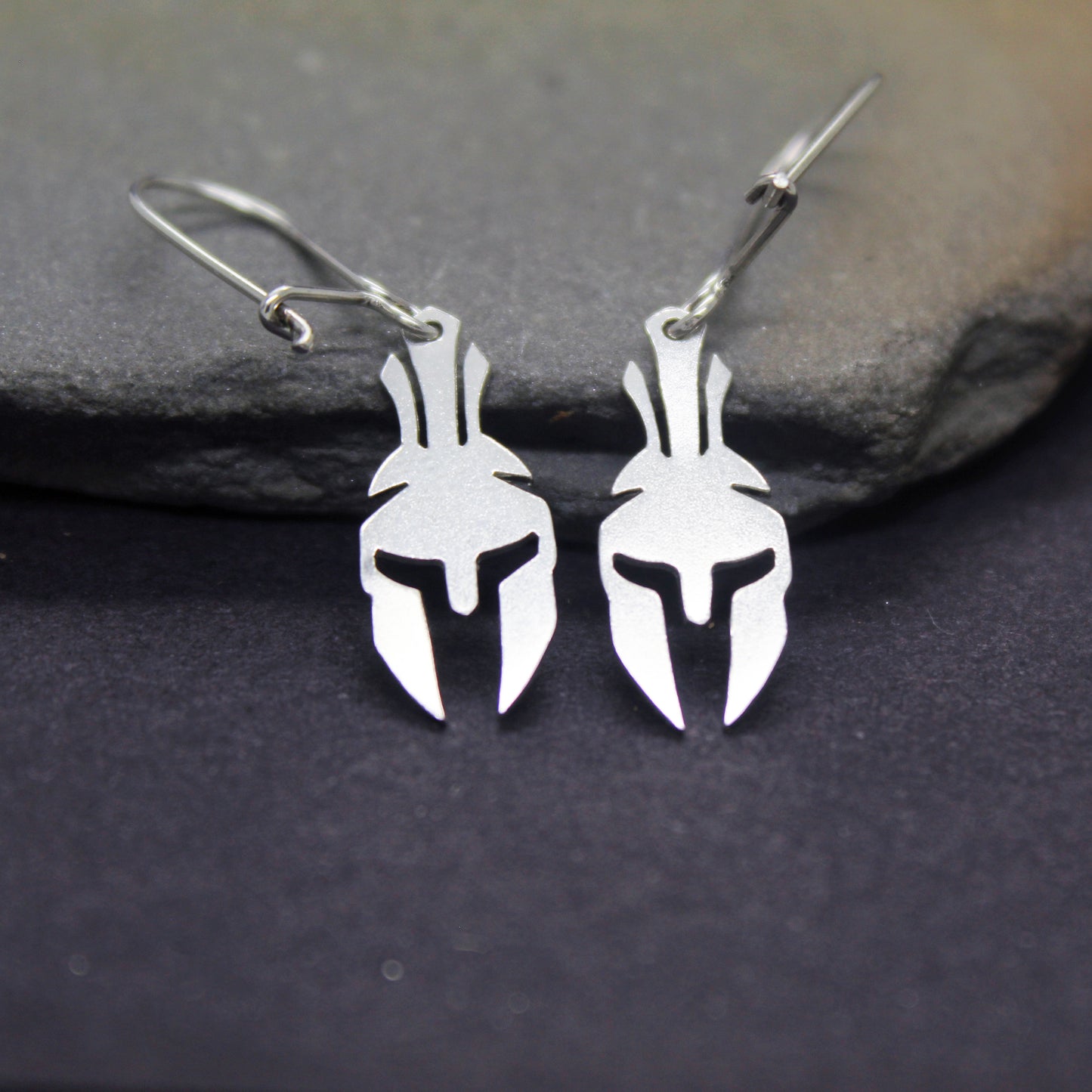Assassin's Creed Odyssey inspiration dangle earrings in 925 silver