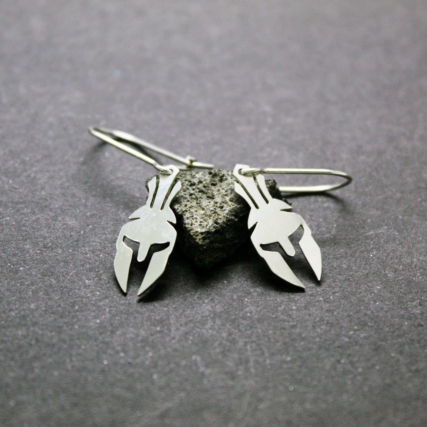 Assassin's Creed Odyssey inspiration dangle earrings in 925 silver