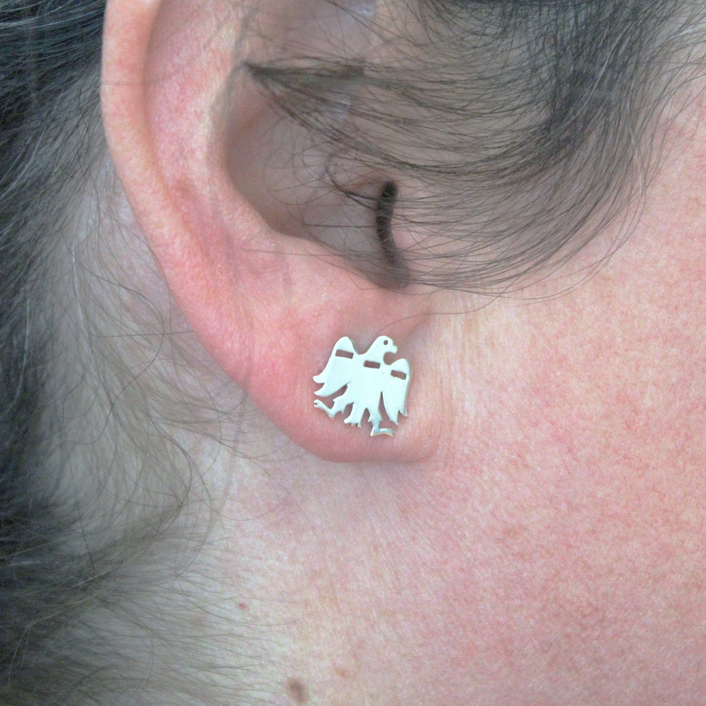 Lauburu earrings in 925 silver