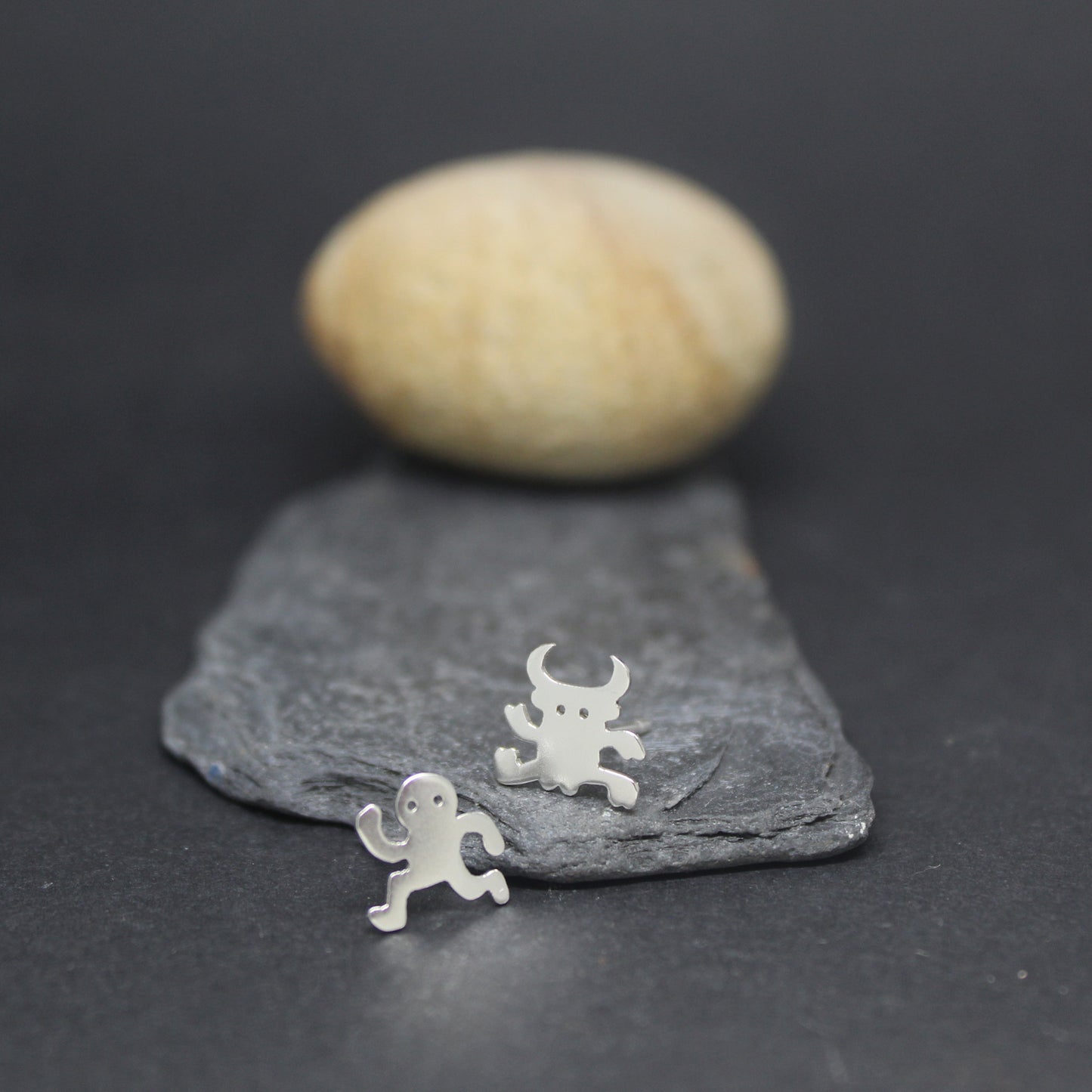 Pendientes Encierrillo de plata 925 by Mikel Urmeneta