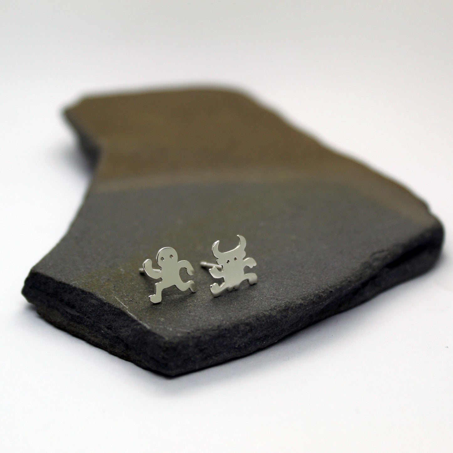 Pendientes Encierrillo de plata 925 by Mikel Urmeneta