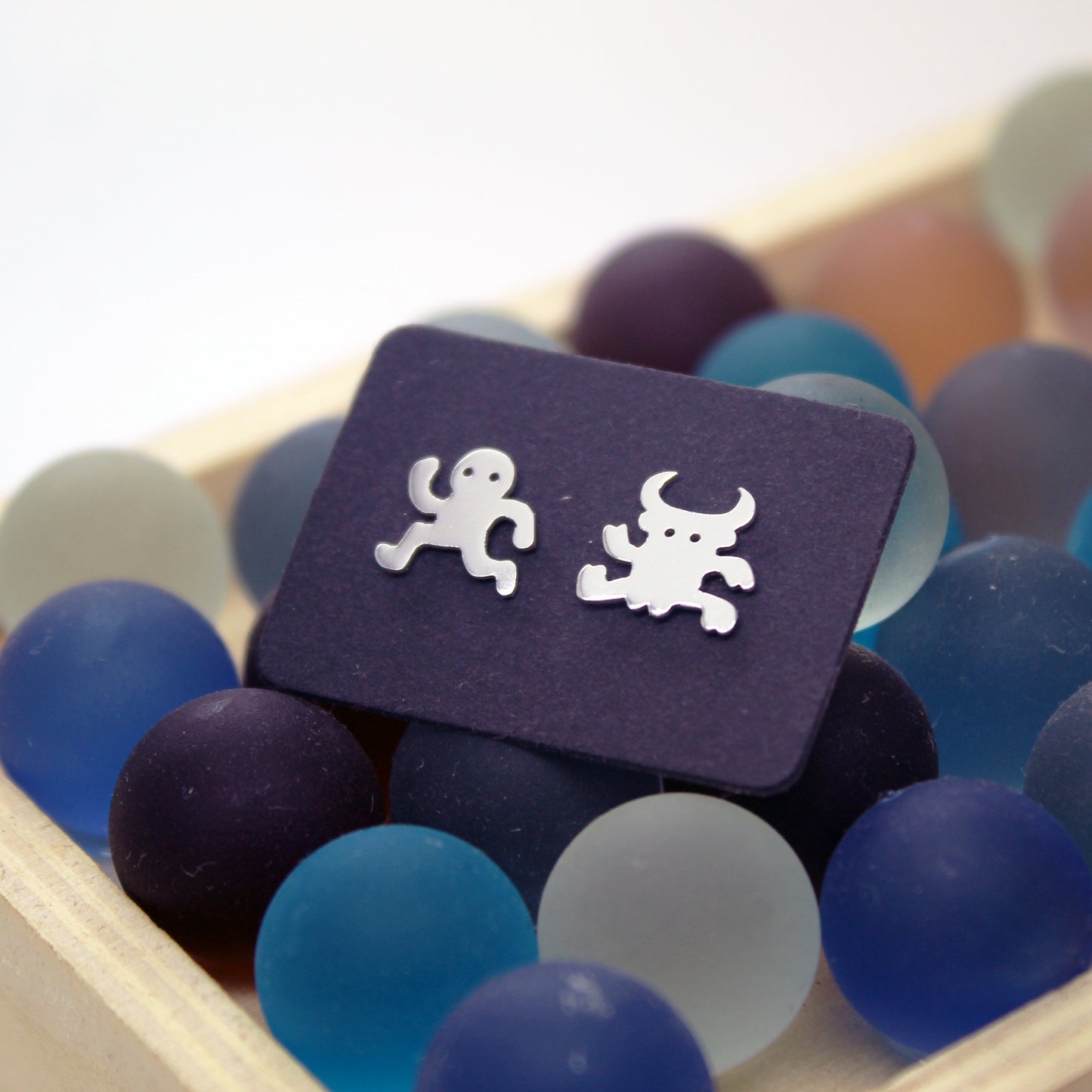 Pendientes Encierrillo de plata 925 by Mikel Urmeneta