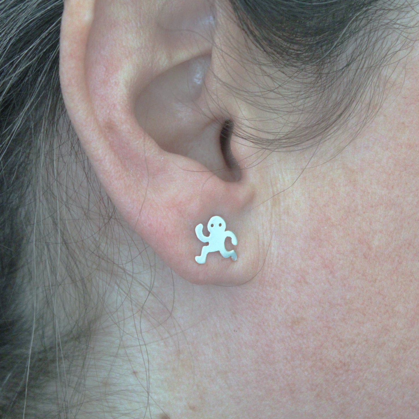 Pendientes Encierrillo de plata 925 by Mikel Urmeneta