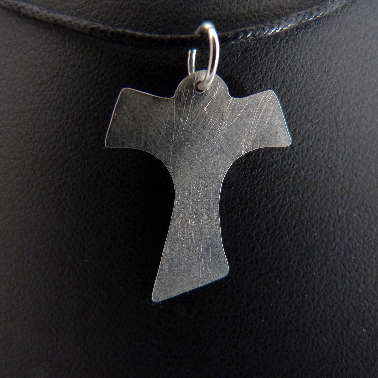 Colgante de plata Tau del Camino de Santiago