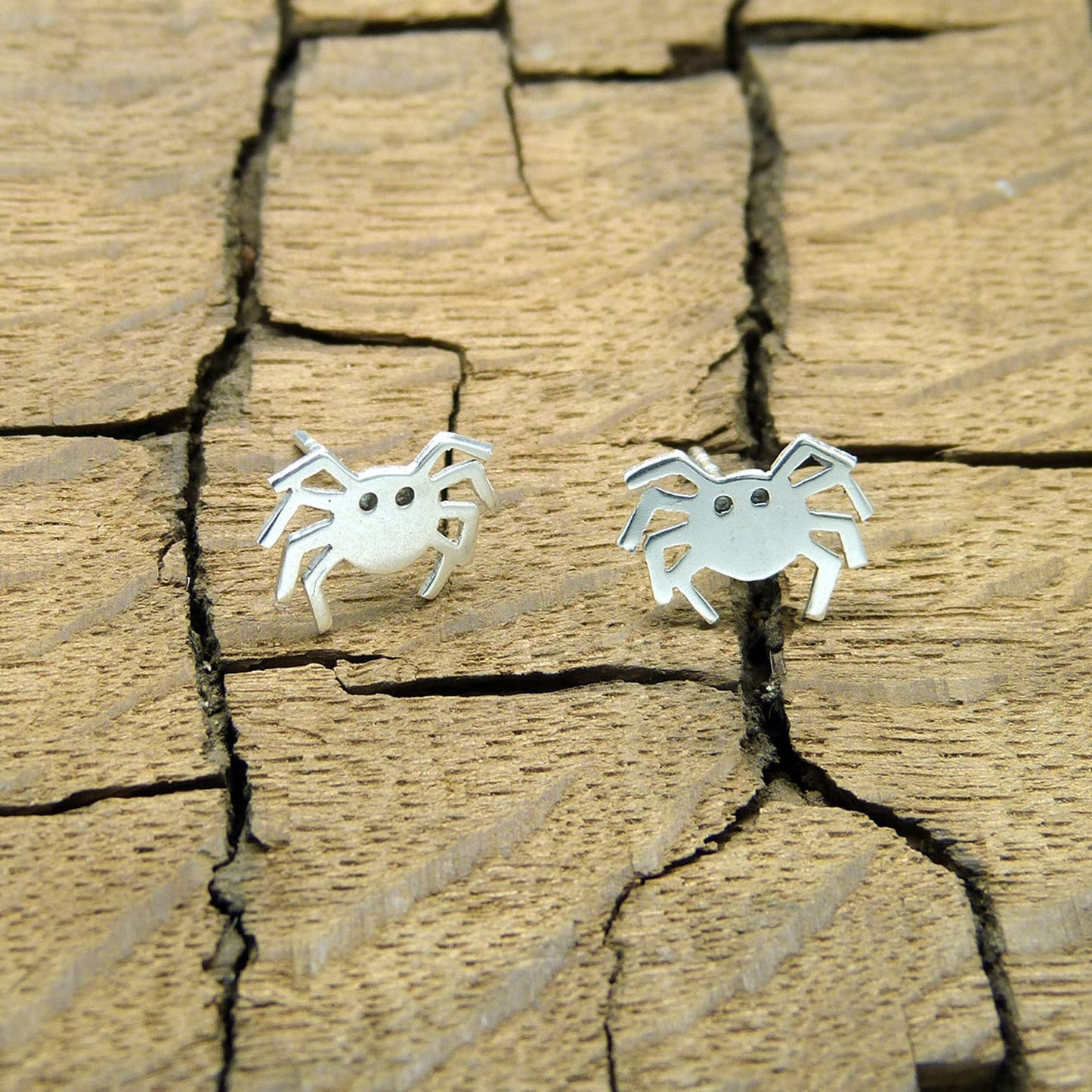 925 silver spider earrings