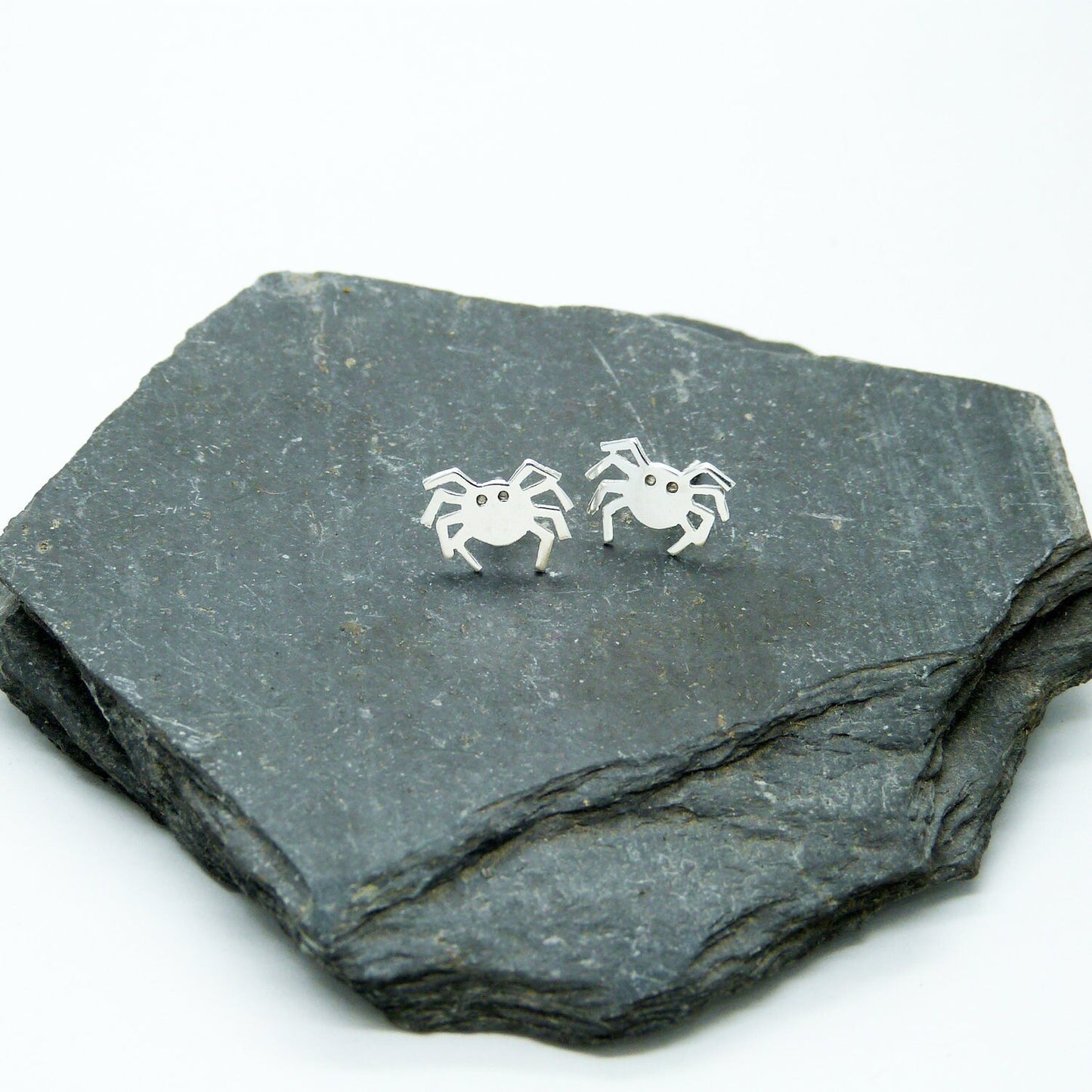 925 silver spider earrings