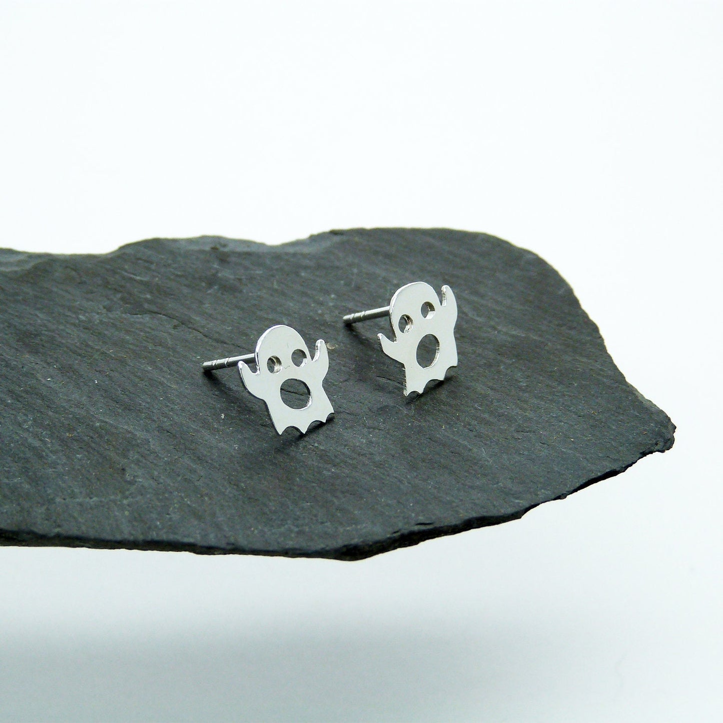 Pendientes Fantasmas de plata 925