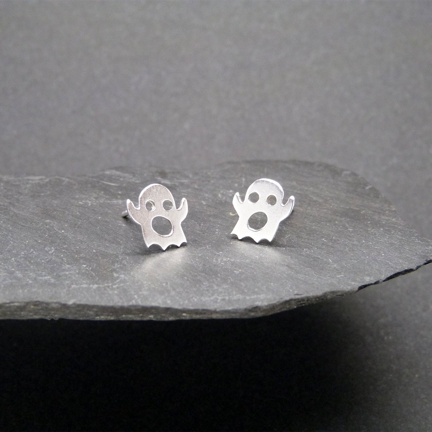 Pendientes Fantasmas de plata 925
