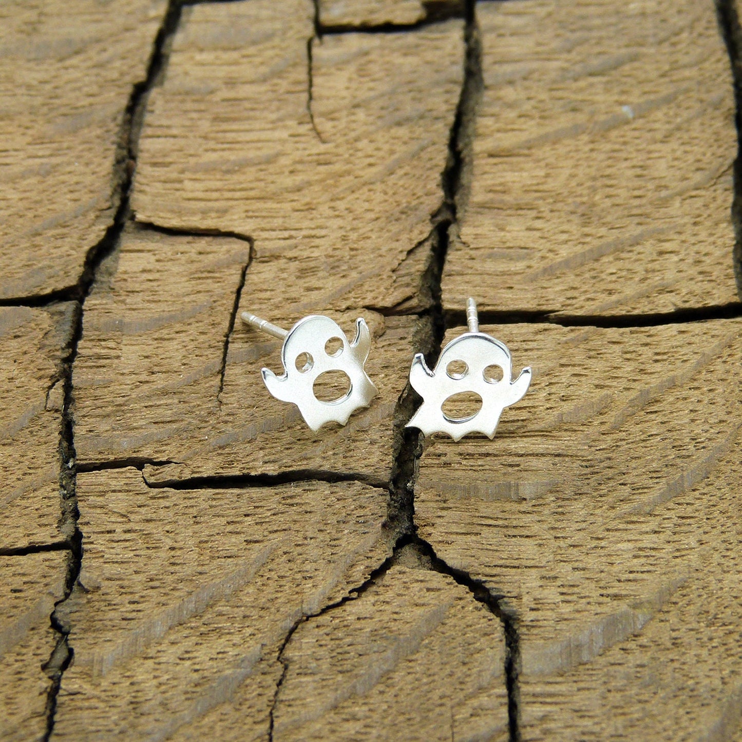 Pendientes Fantasmas de plata 925