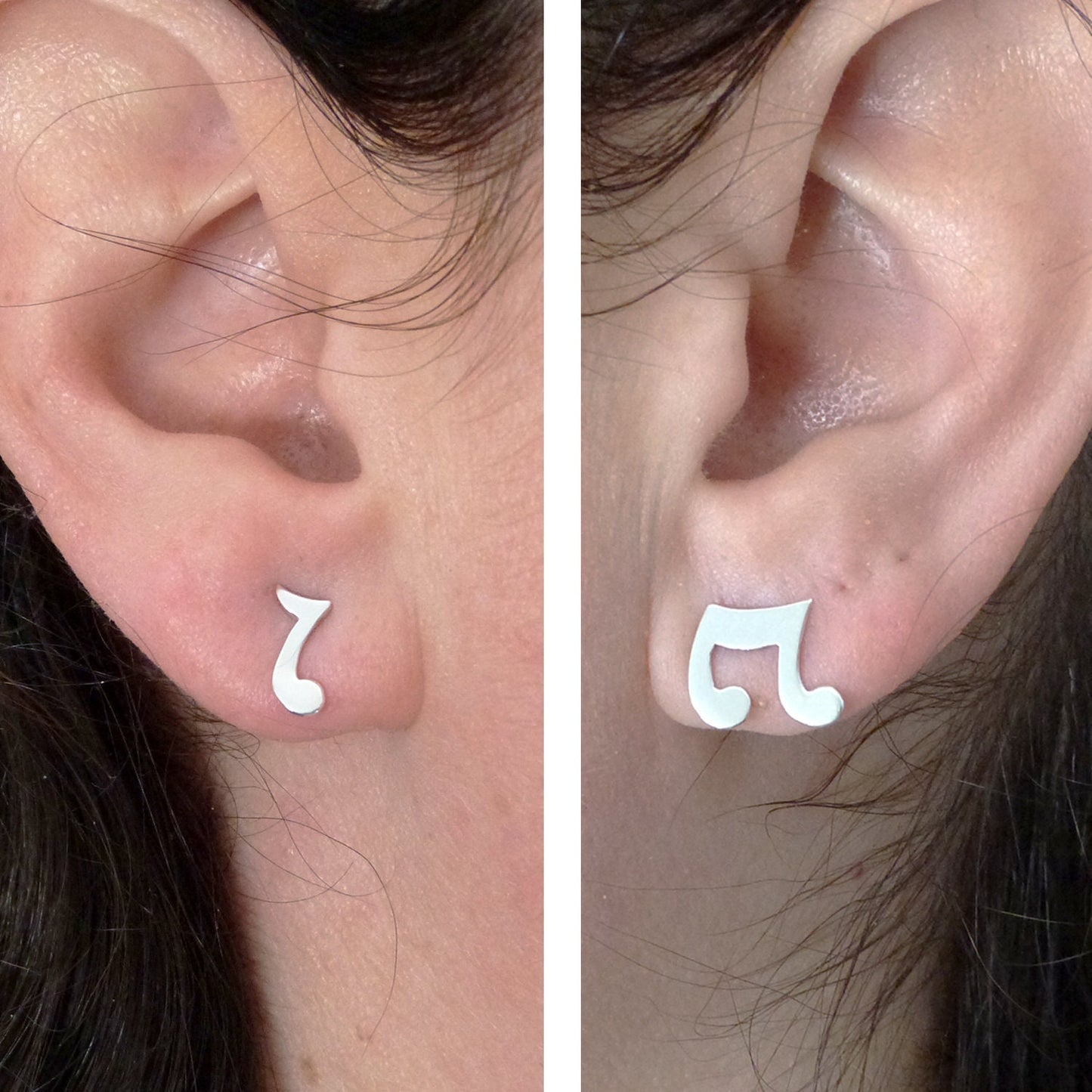 925 silver Musical Notes
