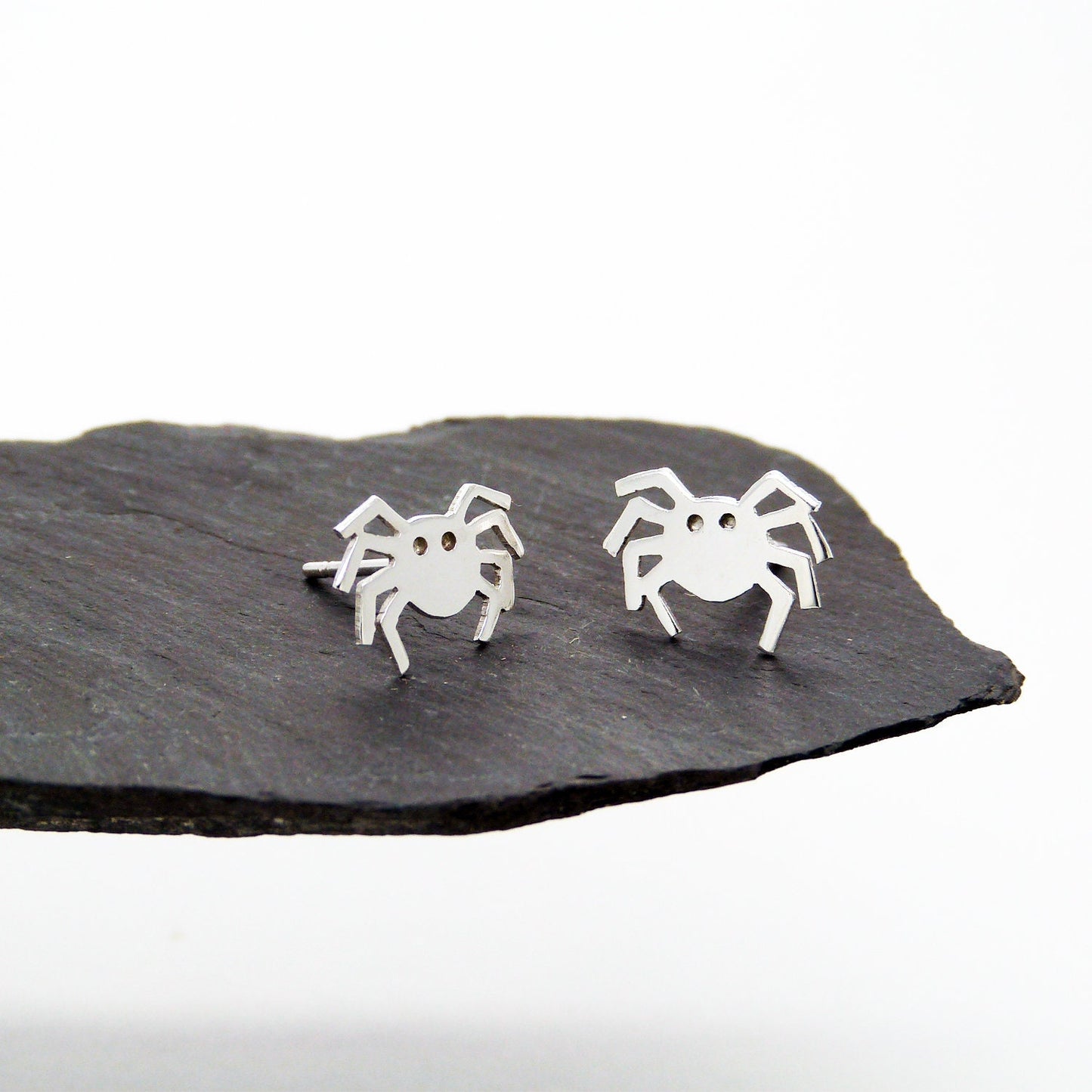 925 silver spider earrings