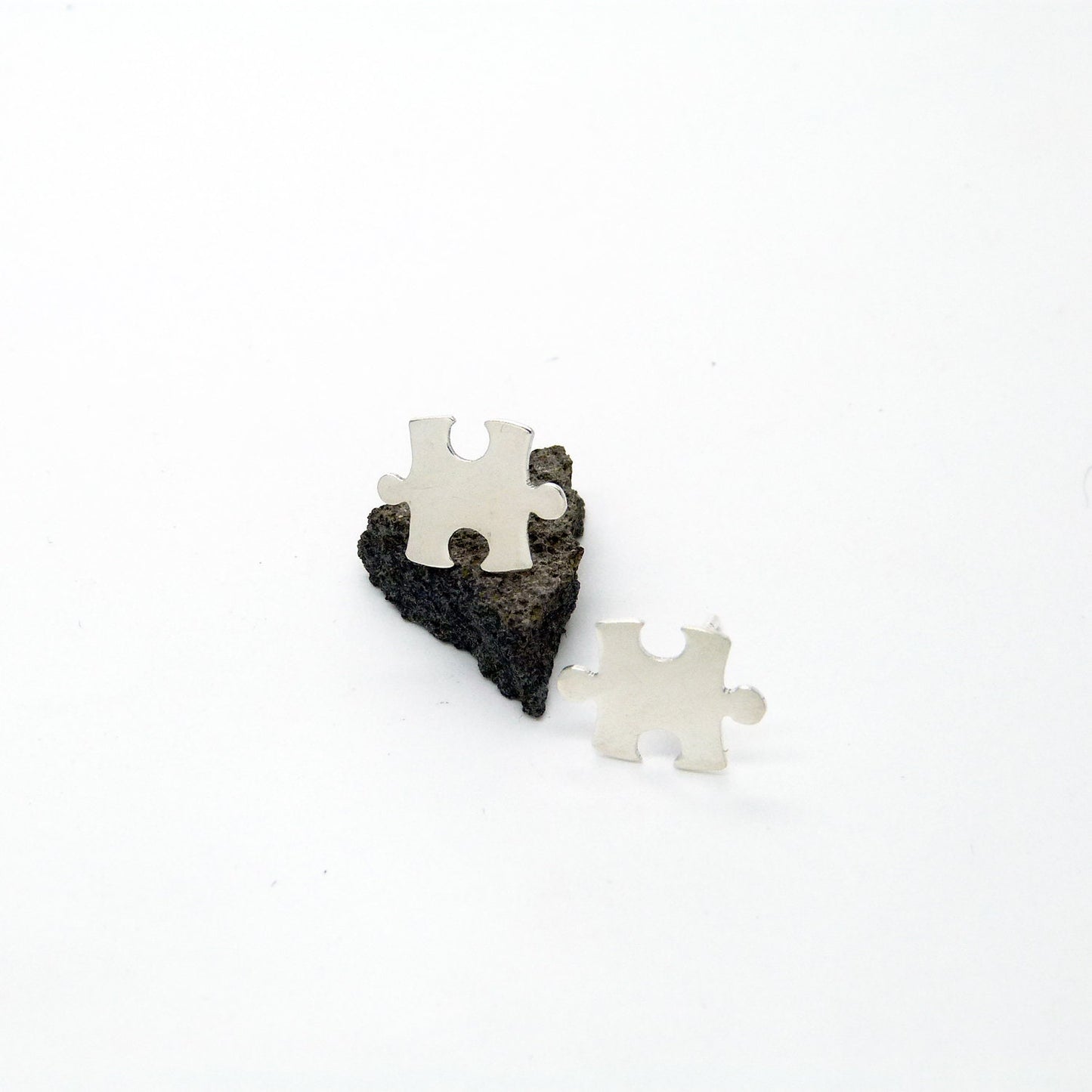 925 silver puzzle earrings