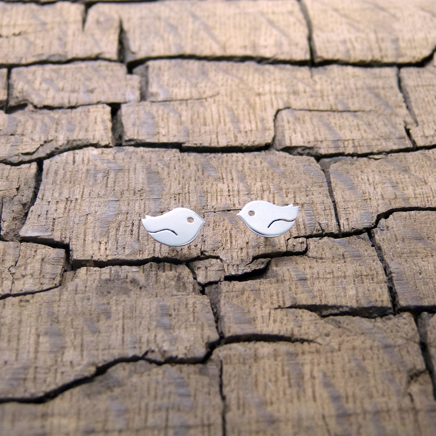 925 silver bird earrings