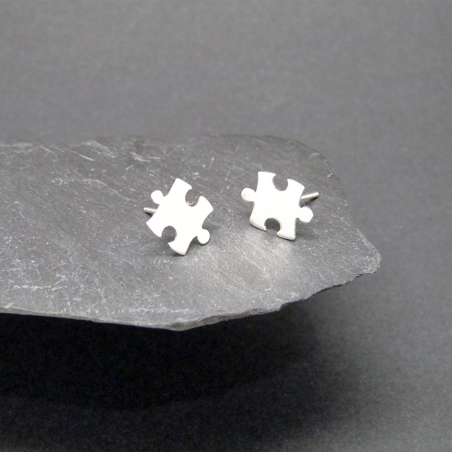 925 silver puzzle earrings