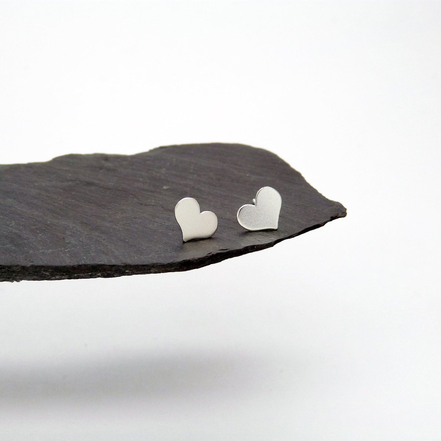 925 Silver Mini Hearts Earrings