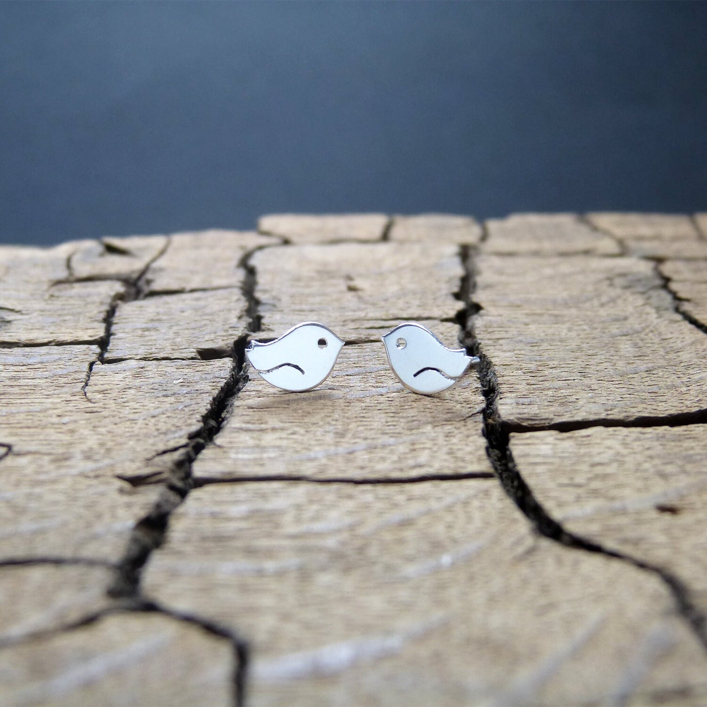 925 silver bird earrings