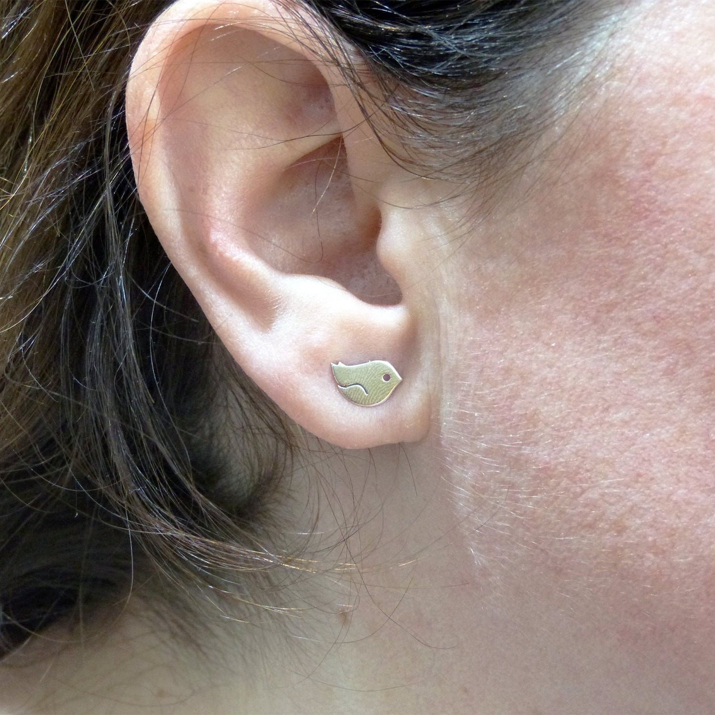 925 silver bird earrings