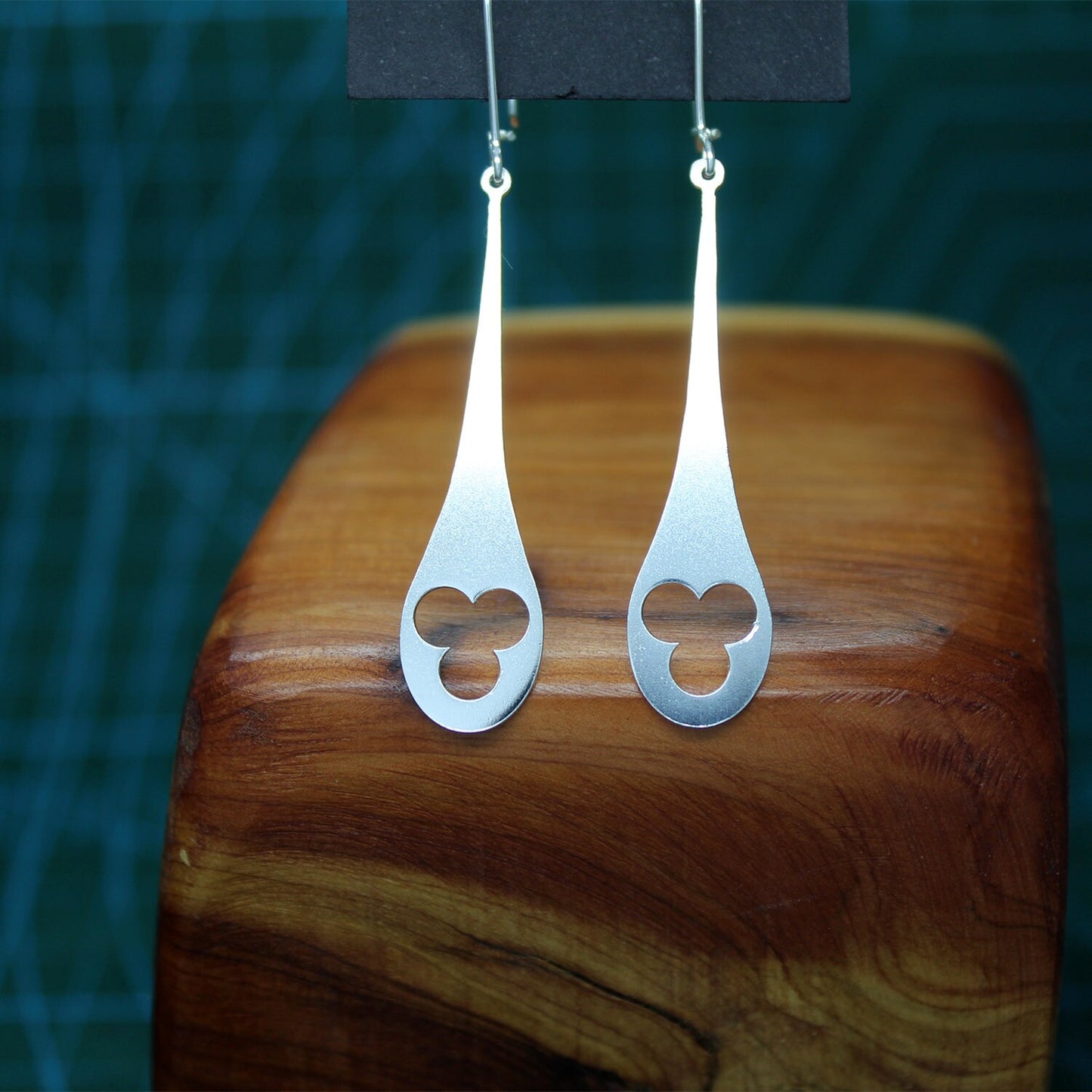 Pendientes Alcaldesa en plata 925.