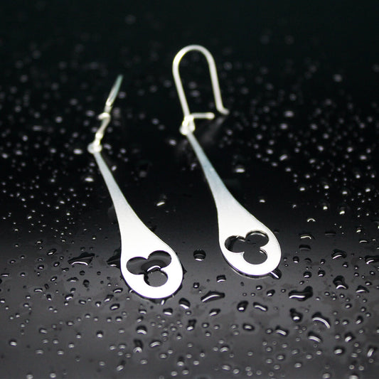 Pendientes Alcaldesa en plata 925.