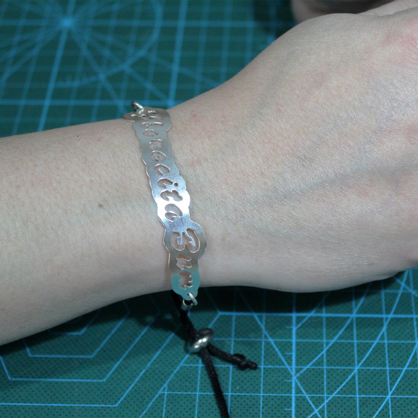 Pulsera Florecita Bum en plata 925.