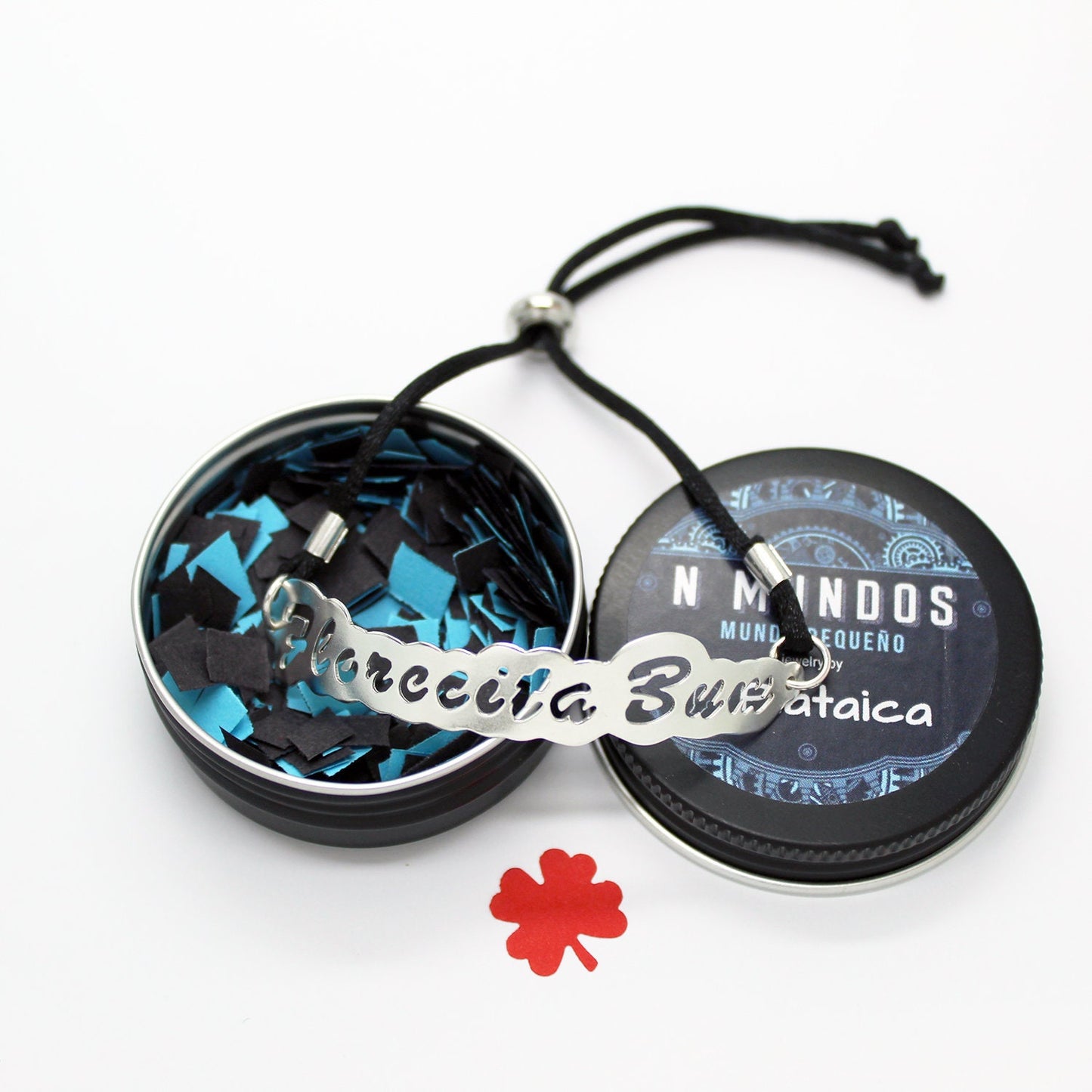 Pulsera Florecita Bum en plata 925.