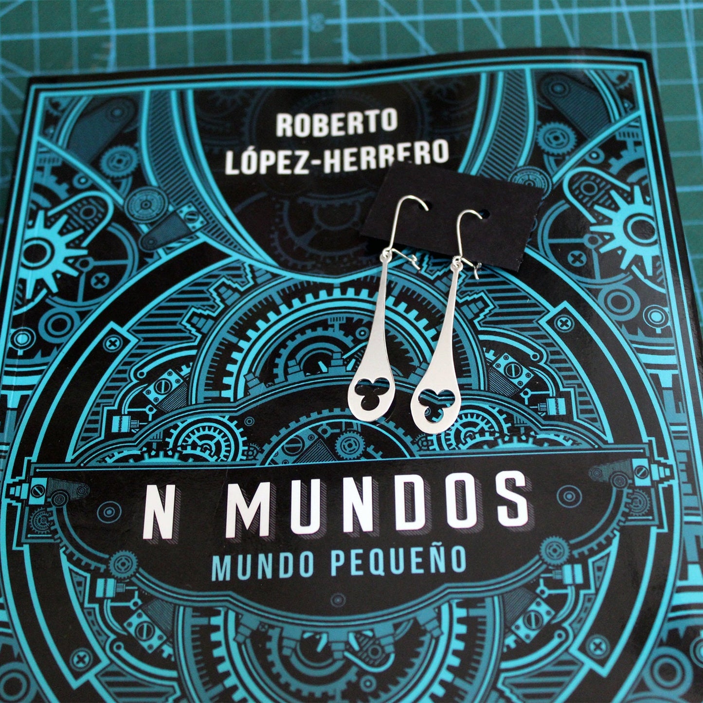 Pendientes Alcaldesa en plata 925.